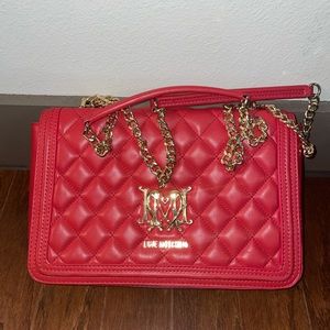 Love Moschino Quilted Shoulder Bag